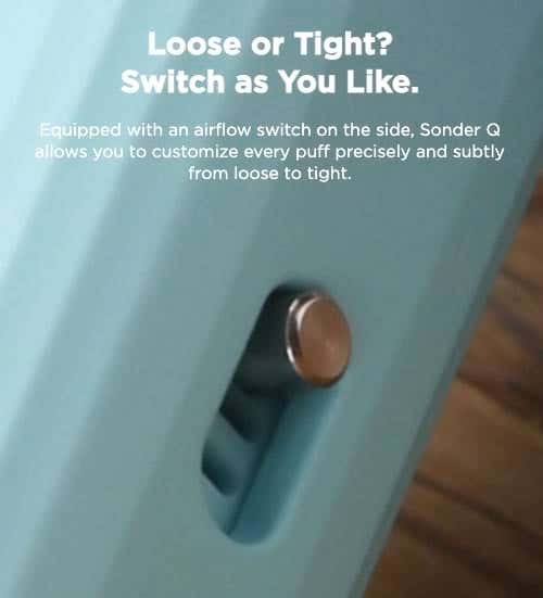 Geekvape Sonder Q Pod Vape Kit - Loose or tight, switch as you like