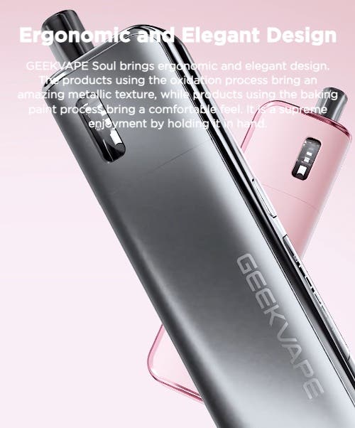 Geekvape Soul Pod Vape Kit - Ergonomic and elegant design