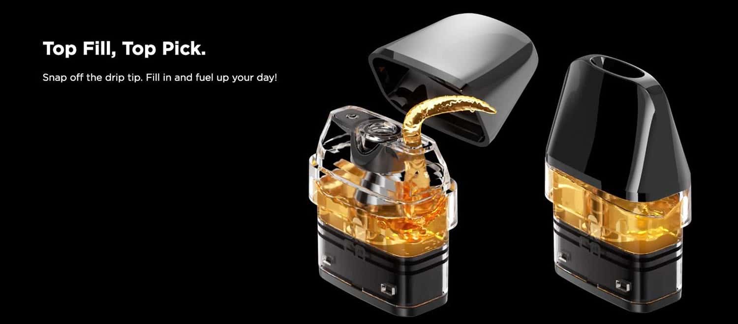 Geekvape Q Cartridge - Top-fill, top pick