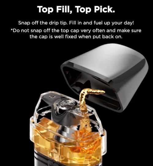 Geekvape Q Cartridge - Top-fill, top pick