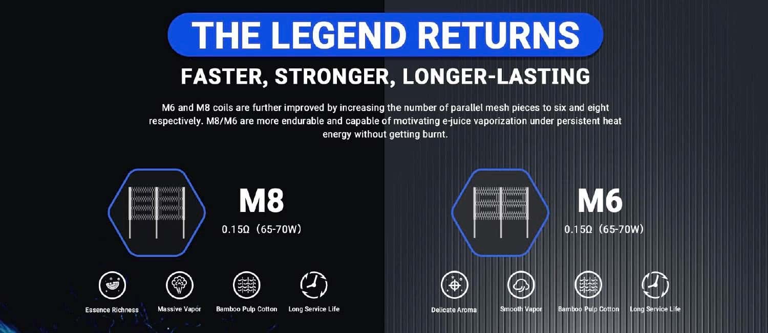 Horizontech Falcon Legend Sub-Ohm Tank - The legend returns!