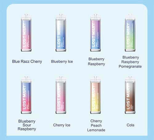 Lost Mary QM600 Disposable Vape Kit 10 Pack - Up to 30 flavours to choose from