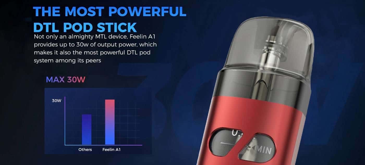 Nevoks Feelin A1 Pod Vape Kit - The most powerful DTL pod stick