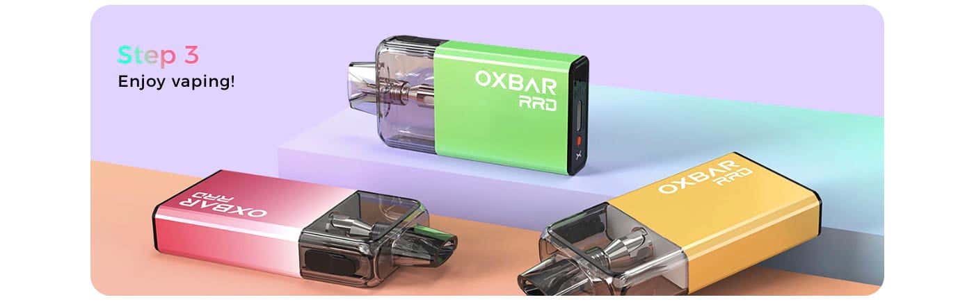 Oxva Oxbar RRD - Disposable, yet refillable