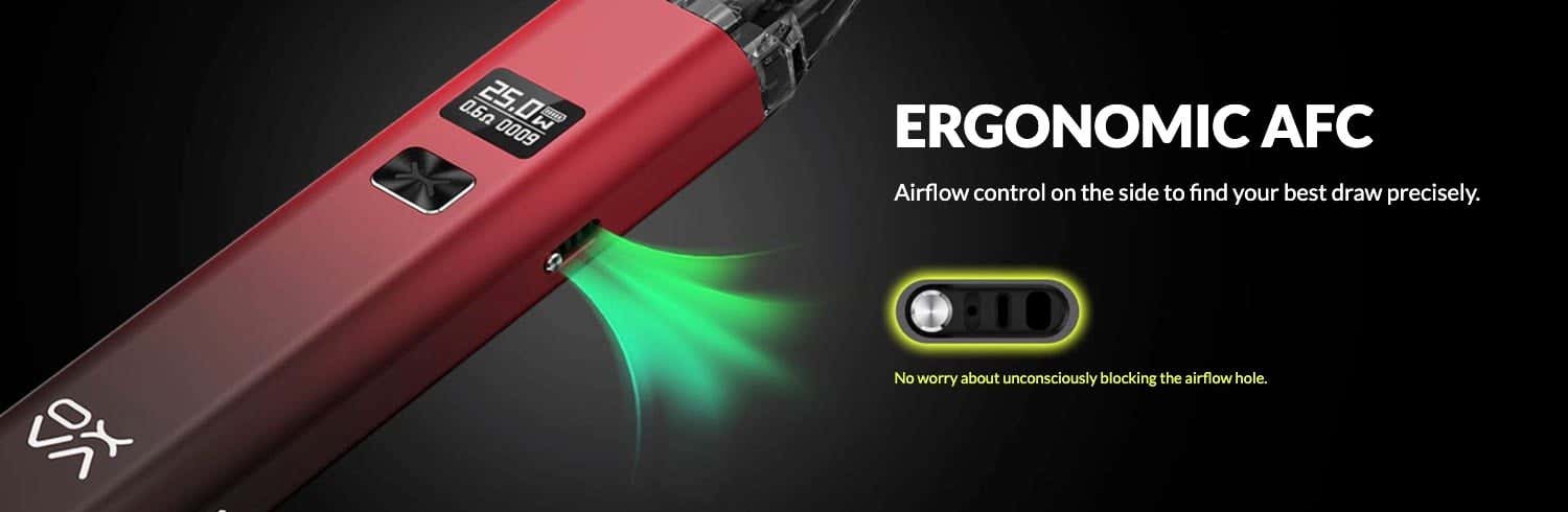 Oxva Xlim Pod - Ergonomic Airflow Control