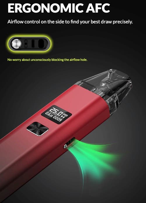 Oxva Xlim Pod - Ergonomic Airflow Control