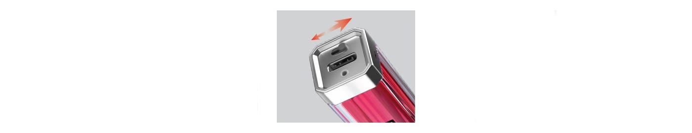 SKE Crystal Plus Prefilled Pod Vape Kit - Adjustable airflow control