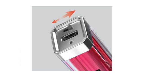 SKE Crystal Plus Prefilled Pod Vape Kit - Adjustable airflow control
