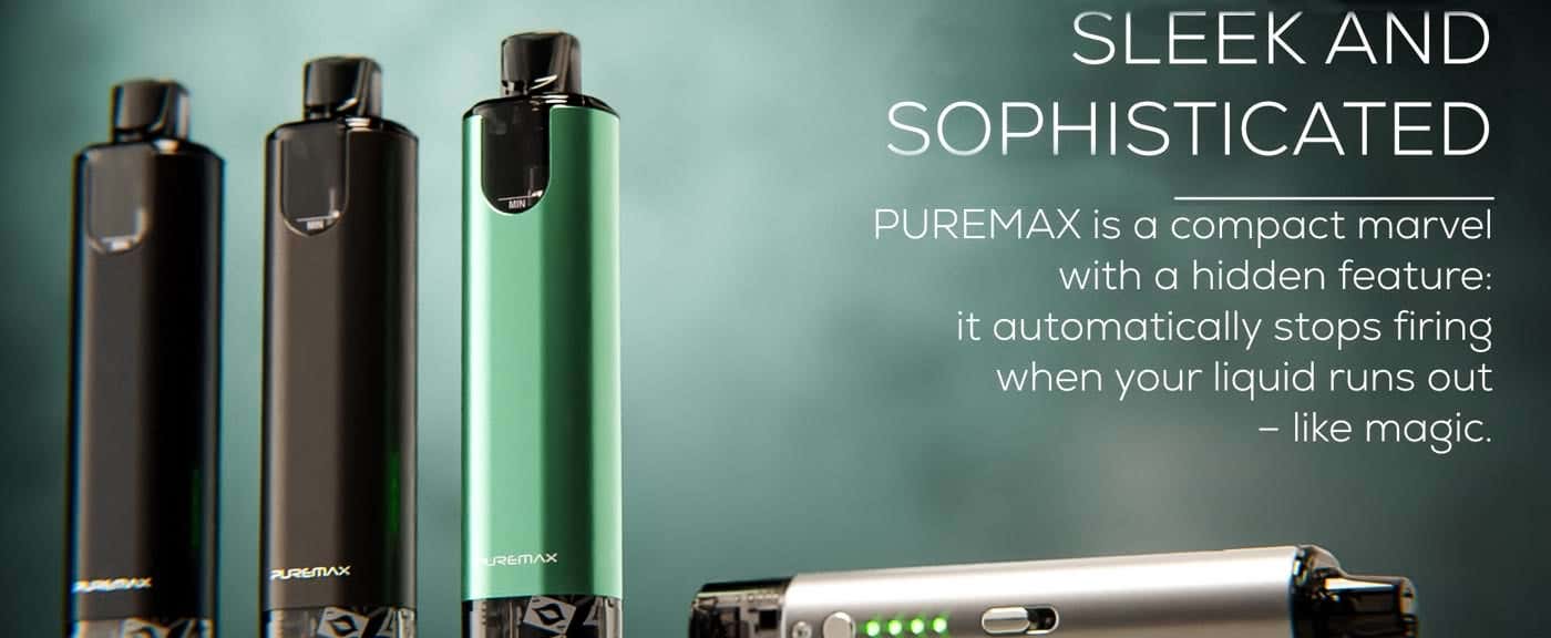 SXmini PureMax Pod Vape Kit - Sleek and Sophisticated Design