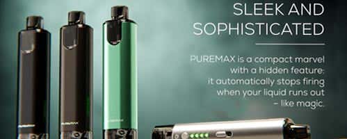 SXmini PureMax Pod Vape Kit - Sleek and Sophisticated Design