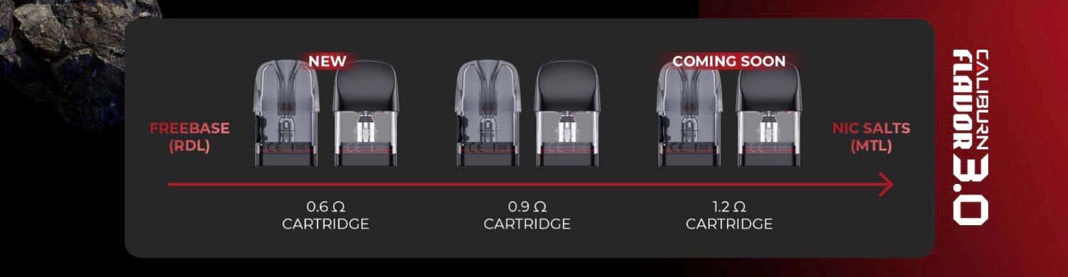 Uwell Caliburn G3 Pods - Choices