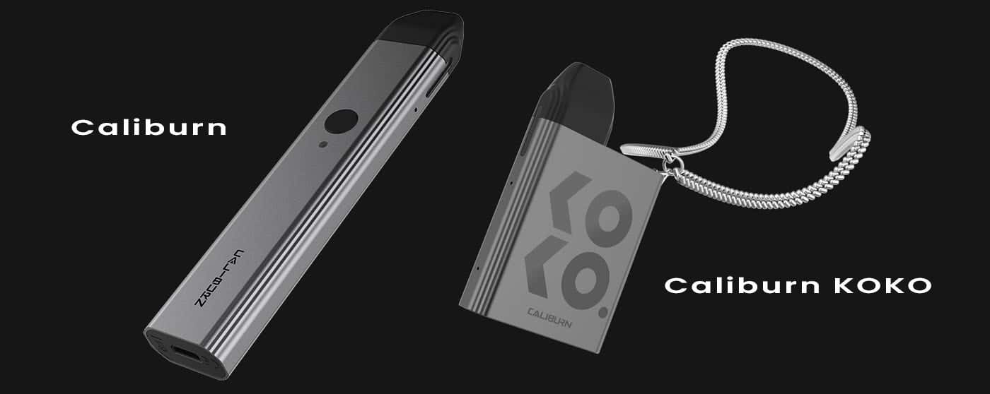 Uwell Caliburn and Caliburn KOKO Pod Vape Kits - What's the difference?