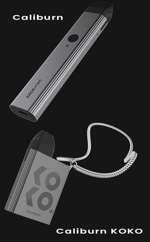 Uwell Caliburn and Caliburn KOKO Pod Vape Kits - What's the difference?