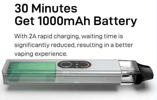 Vaporesso XROS 4 Pod Vape Kit - 30 Minutes, Get 1000 mAh Battery