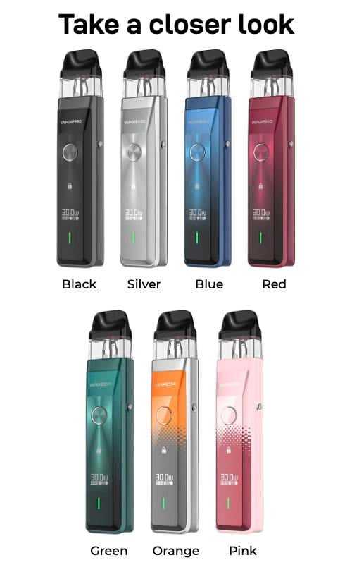 Vaporesso XROS Pro Pod Kit - Take a closer look
