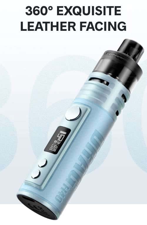 VooPoo Drag H40 Pod Vape Kit - 8 leather bound exquisite colours to choose from