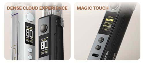 VooPoo Drag X2 Pod Vape Kit - Dense cloud experience with a magic touch