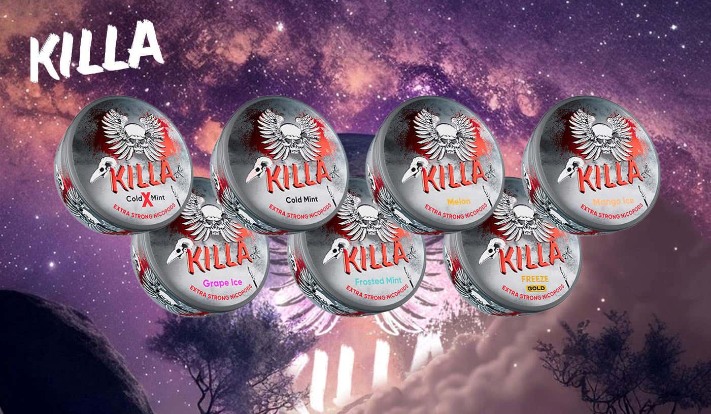 KILLA Nicotine Pouches - KILLA's Fantastic Flavour Recreation