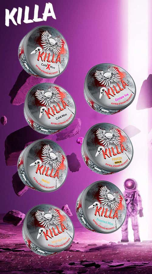 KILLA Nicotine Pouches - KILLA's Fantastic Flavour Recreation