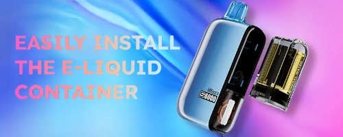 SKE Sikary S6000 Disposable Vape Kit - Transparent E-liquid Chamber
