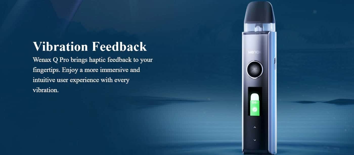 Geekvape Wenax Q Pro Pod Vape Kit - Vibration Feedback