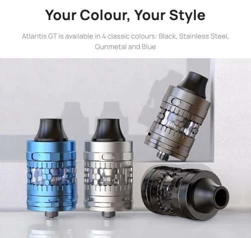 Aspire Atlantis GT Tank - Your colour, your style