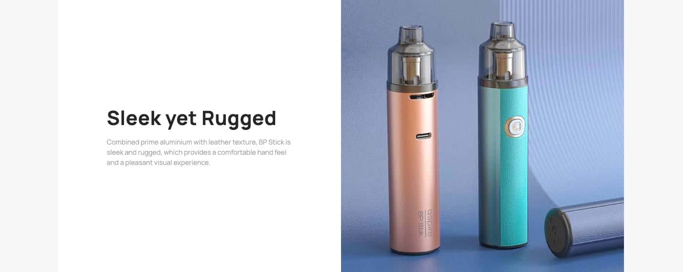 Aspire BP Stik Pod Vape Kit - Sleek yet rugged