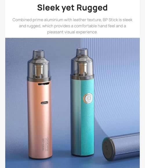 Aspire BP Stik Pod Vape Kit - Sleek yet rugged