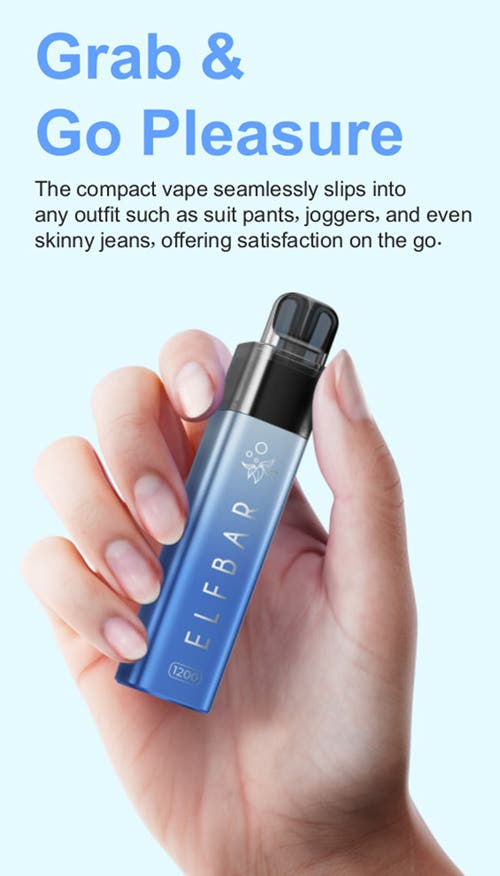 Elf Bar 1200 Prefilled Pod Vape Kit - Grab & Go Pleasure