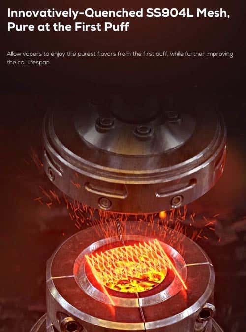 GX-P Mesh coils - Innovative SS904L Mesh coils