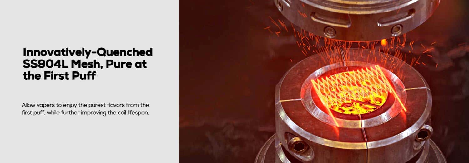 Freemax Galex V2 Pods - Innovatively-quenced SS904L Mesh, pure at first puff