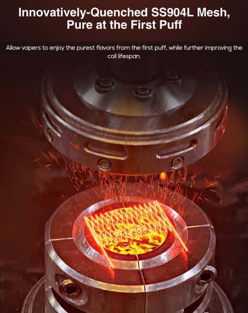 Freemax Galex V2 Pods - Innovatively-quenced SS904L Mesh, pure at first puff