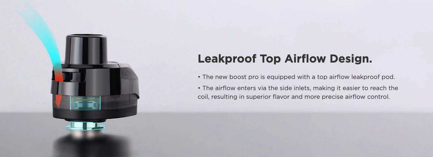 Geekvape Aegis Boost PRO 2 B100 Pod Vape Kit - Leakproof pod design