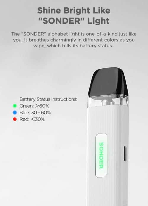 Geekvape Sonder Q Pod Vape Kit - Shine bright like sonder