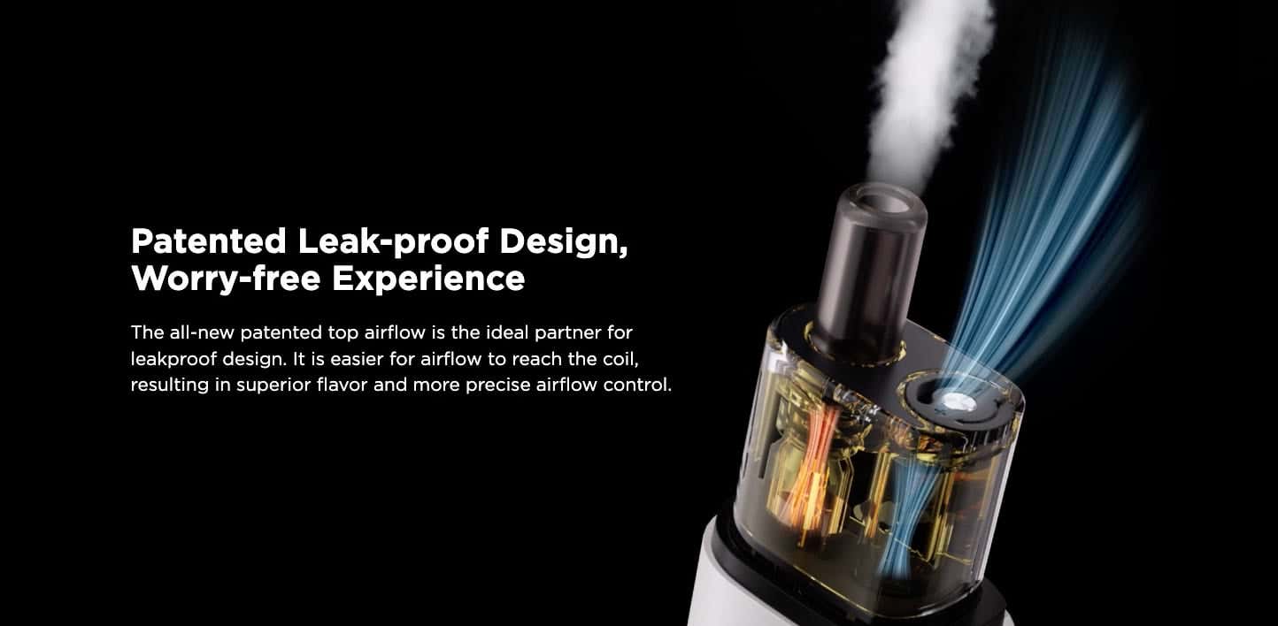 Geekvape Soul Pod Kit - Patented leak-proof design