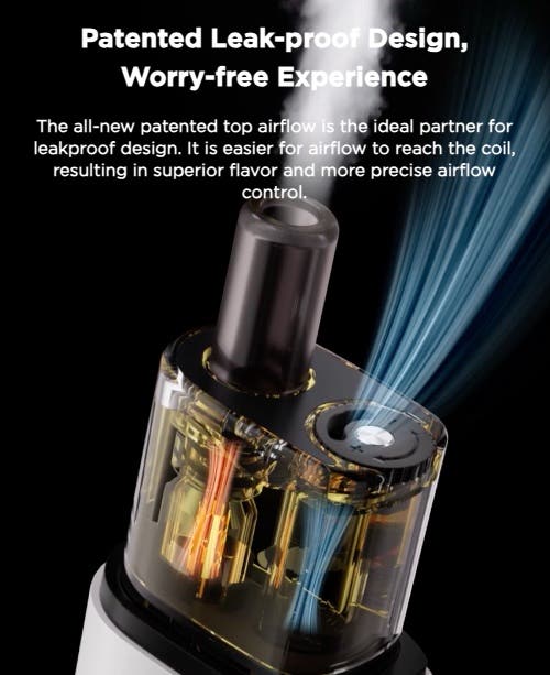 Geekvape Soul Pod Kit - Patented leak-proof design