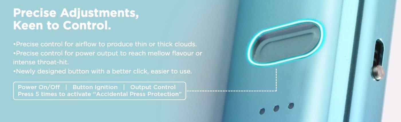 Geekvape Wenax K2 Pod Vape Kit - Precise adjustments, keen to control