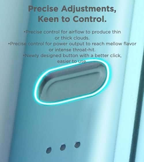 Geekvape Wenax K2 Pod Vape Kit - Precise adjustments, keen to control