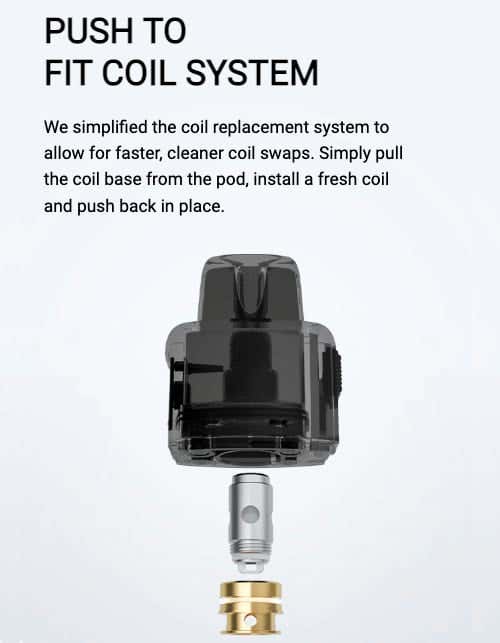 Innokin Sceptre 2 Pod Vape Kit - Push to fit coil system