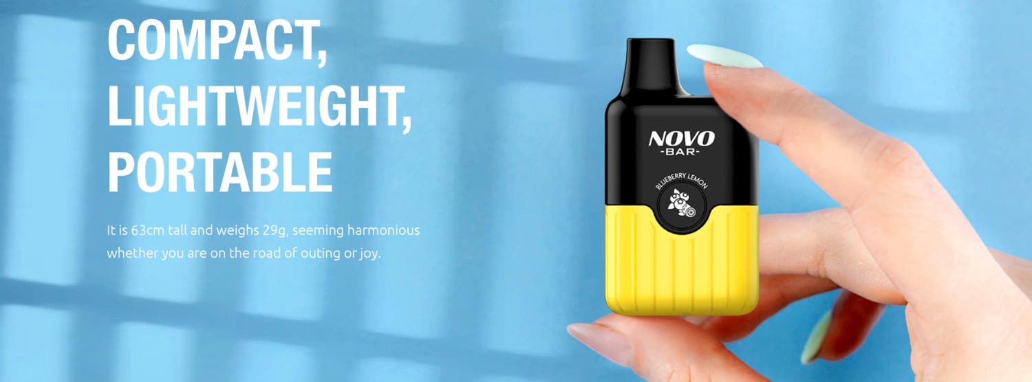 Compact, lightweight, portable - Novo Bar B600