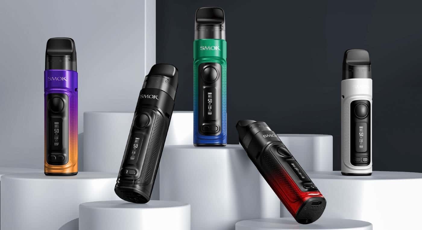 Smok RPM C Pod Vape Kit - 9 beautifully crafted colour choices.