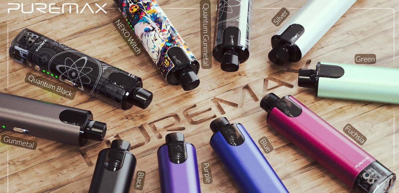 SXmini PureMax Pod Vape Kit - Vape Pod Colours