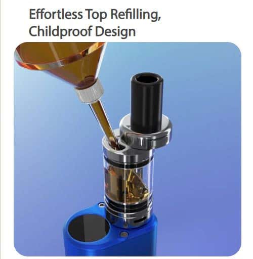 TECC Arc Mini 2 Pod Vape Kit - Effortless Top Refilling, Childproof Design