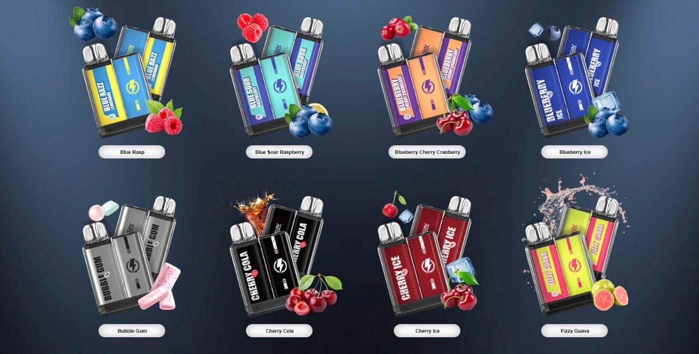 Vapengin Mercury Disposable Kit - 20 different flavours