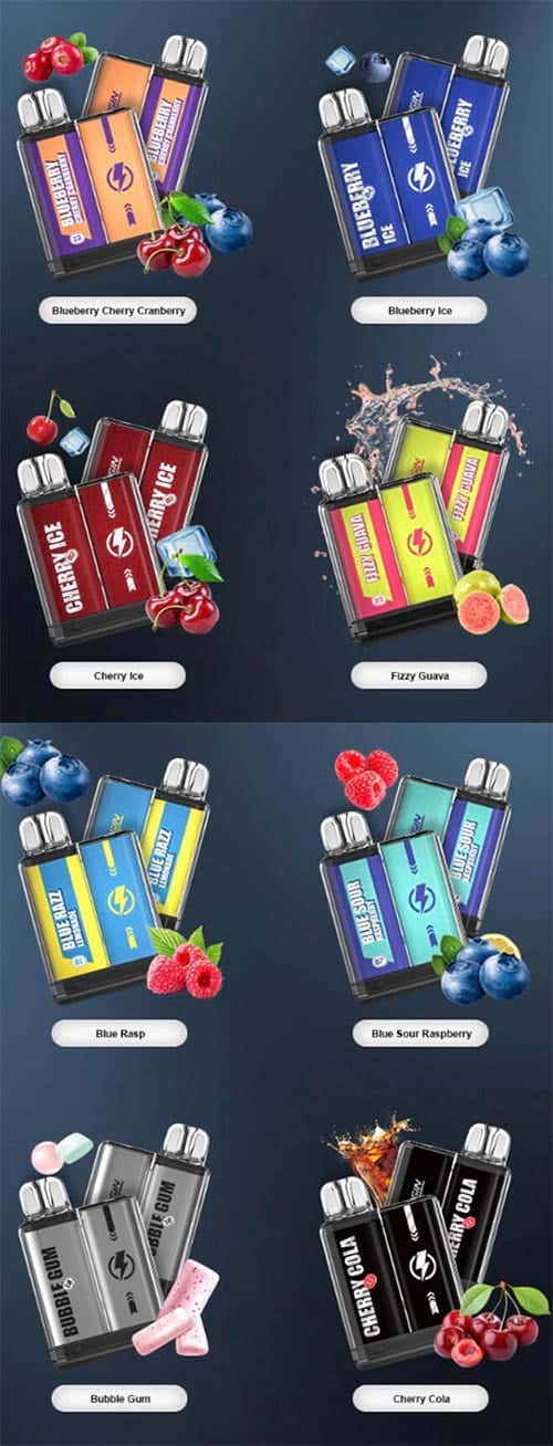 Vapengin Mercury Disposable Kit - 20 different flavours
