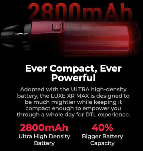 Vaporesso Luxe XR Max Pod Vape Kit - Ever compact, ever powerful