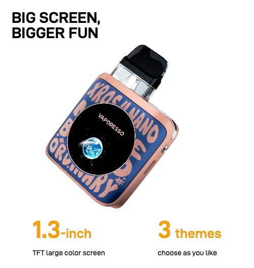 Vaporesso XROS 4 Nano Pod Kit - Big screen, bigger fun