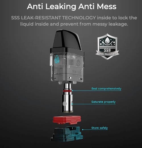 Vaporesso XROS Series - Anti leaking, anti mess