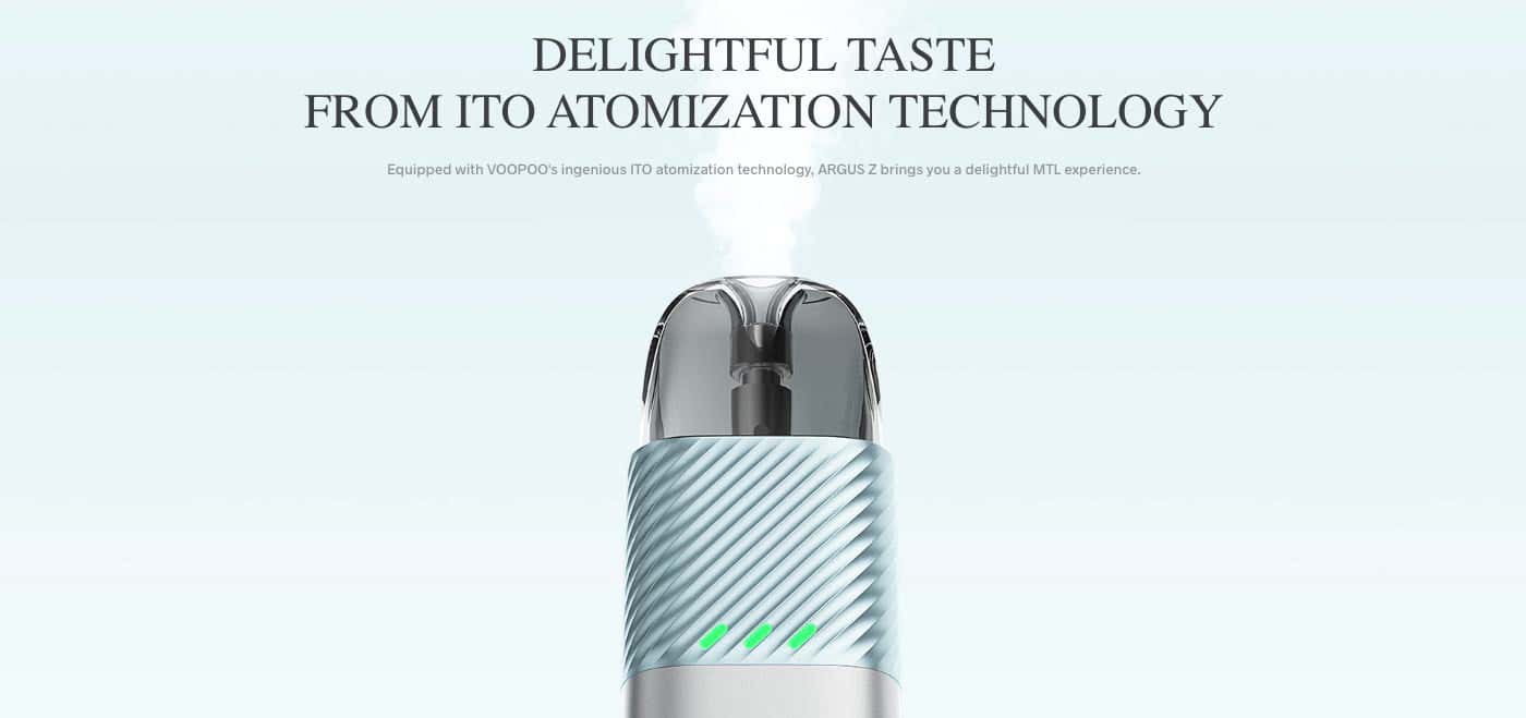 Voopoo Argus Z Pod Kit - Delightful taste from ITO technology