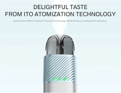 Voopoo Argus Z Pod Kit - Delightful taste from ITO technology